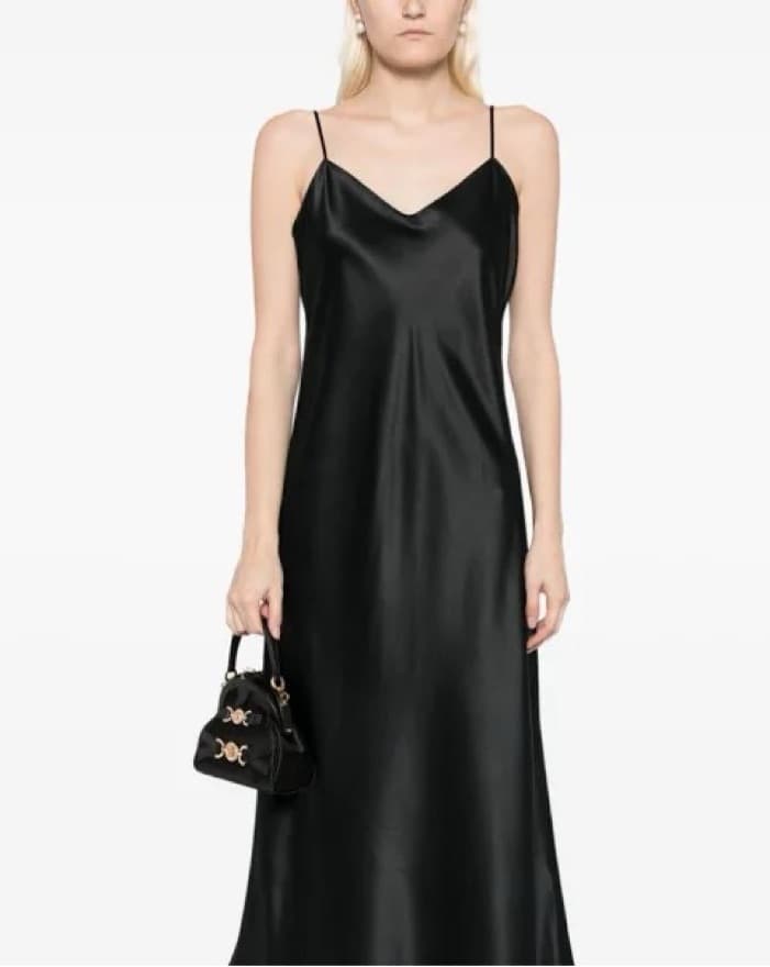 Ralph Lauren Black Silk Maxi - Image 1