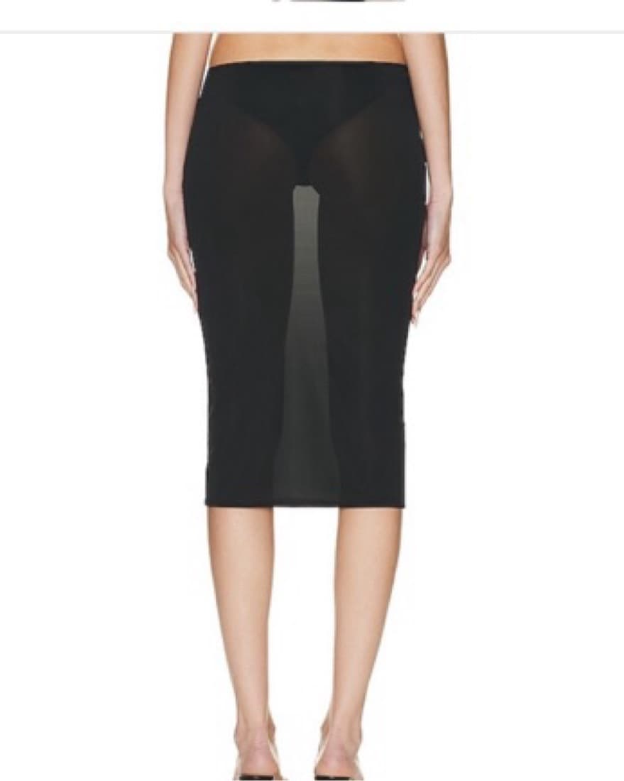 Courreges SECOND SKIN TUBE SKIRT - Image 4