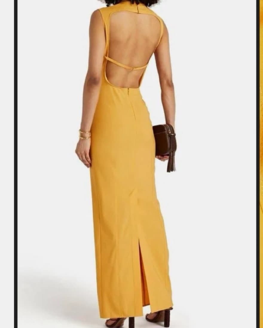 Jacquemus Palmi Twist-Front Dress - Image 3
