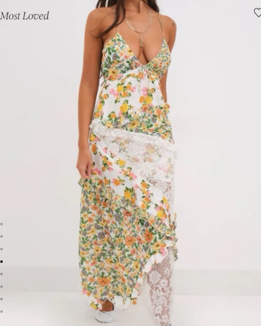 For Love and Lemons Rosalyn Maxi Dress - Image 2