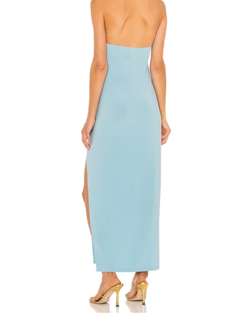 Norma Kamali  Halter Neck Maxi Dress - Image 2