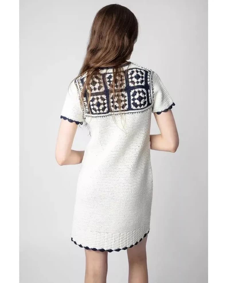 Zadig & Voltiare Crochet Dress - 34 - Image 4