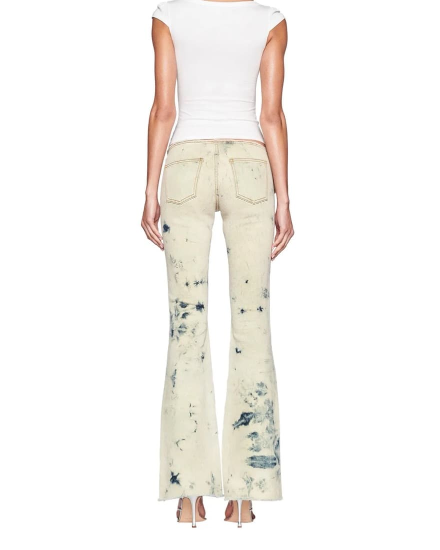 I Am Gia Low Rise Bleach Denim Jeans - Image 5