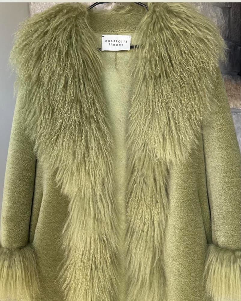 Charlotte Simone 1/1 Green Coat - Image 3