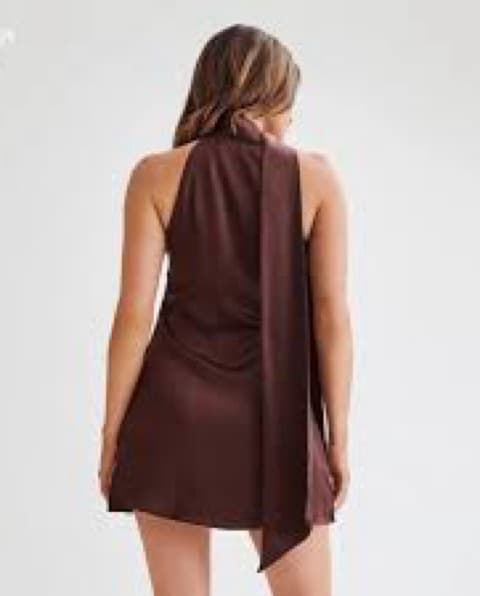 Meshki Aubriella Halter Mini Dress  - Image 2