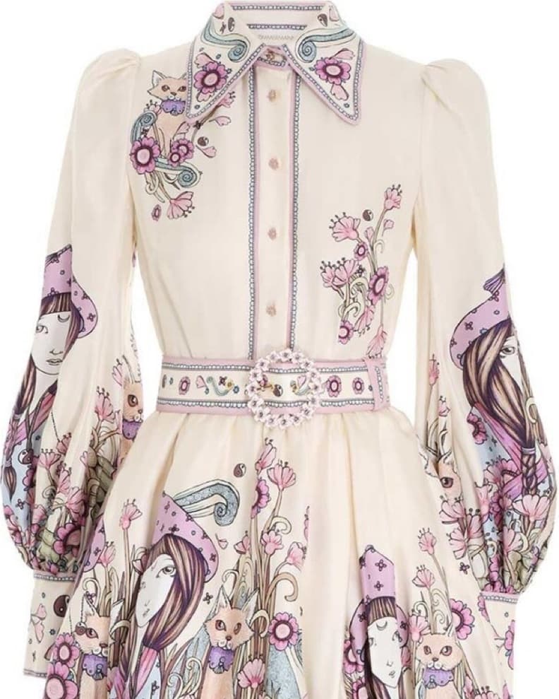 Zimmermann Celestial Bubble-Shirt Dress - Image 2