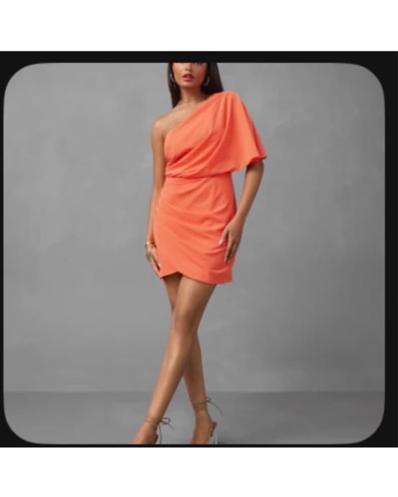 Vibrant One-Shoulder Dress - Image 1