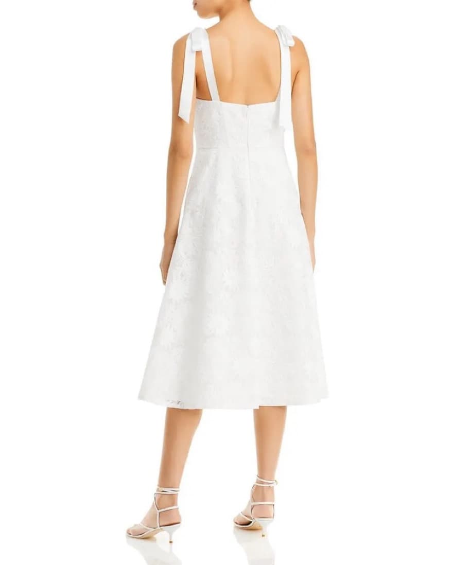Corset Lace Midi Dress - Image 3