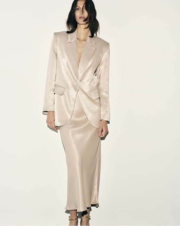 Zara 3 Piece Suit Skirt Set - Image 1
