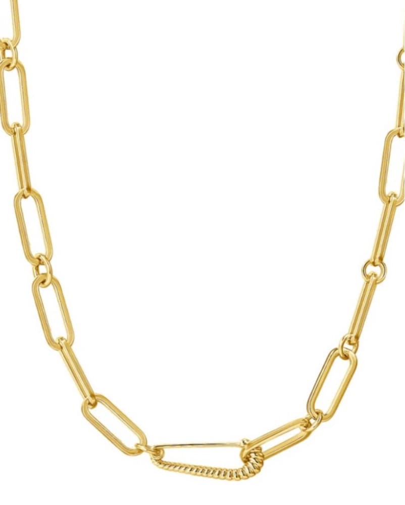 Luv AJ THE FRANCOIS SAFETY PIN NECKLACE  - Image 1