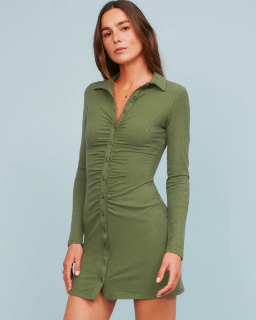 Reformation Amy Knit Dress - Image 1
