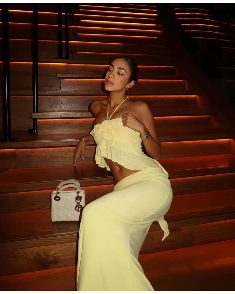 AFRM Yellow Skirt Set - Image 3