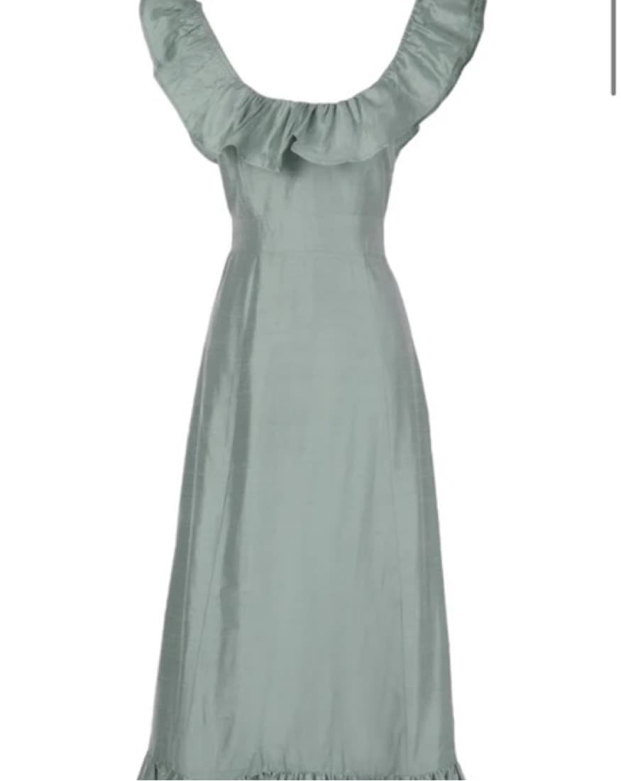Camille Dress in Sage - Image 2