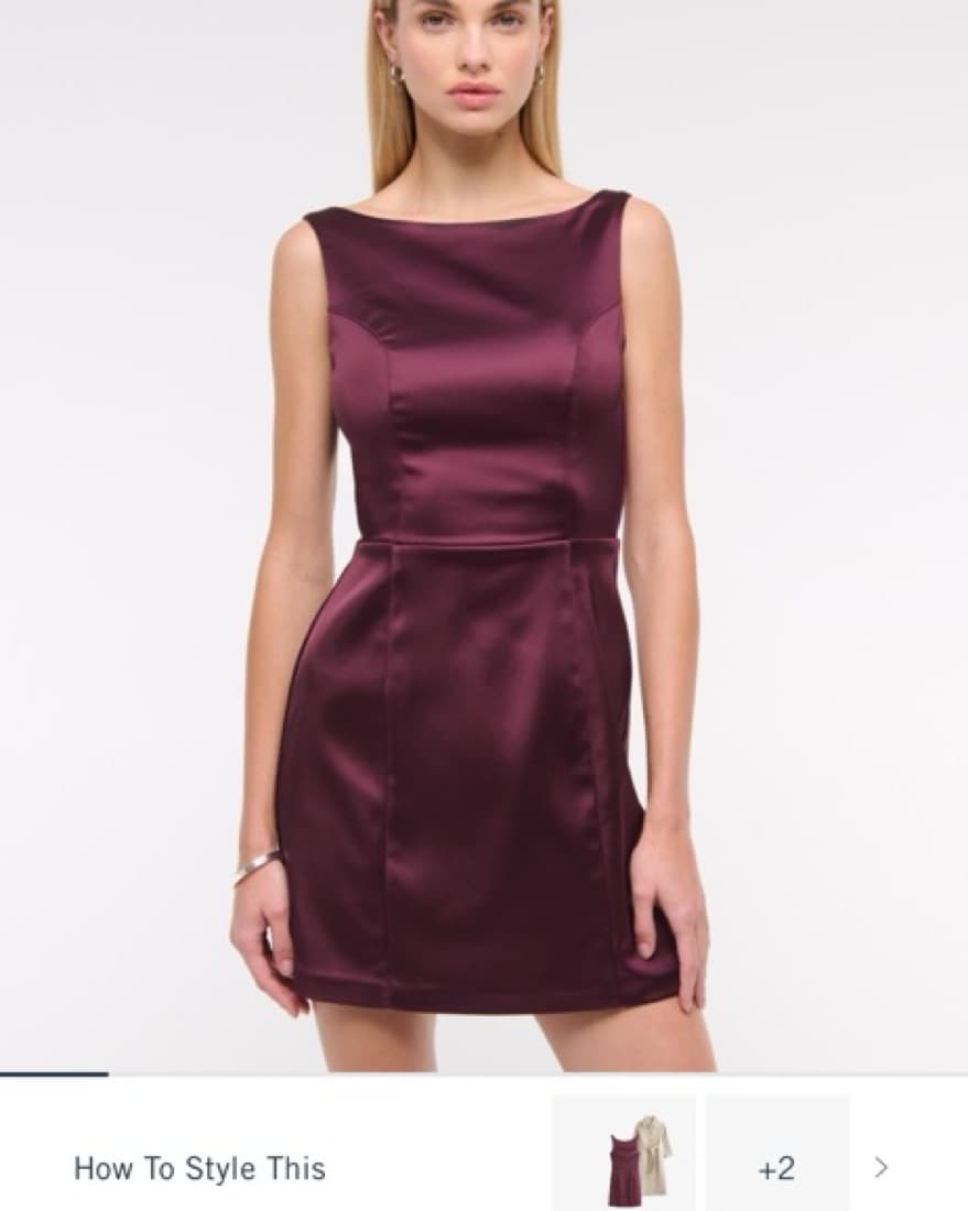 Red Holiday Dress - Image 1