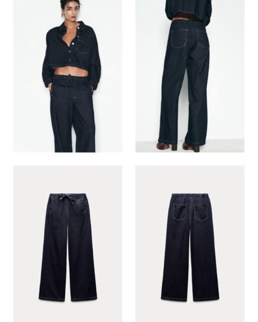 Zara Jogger Heans And Jacket Set - Image 1