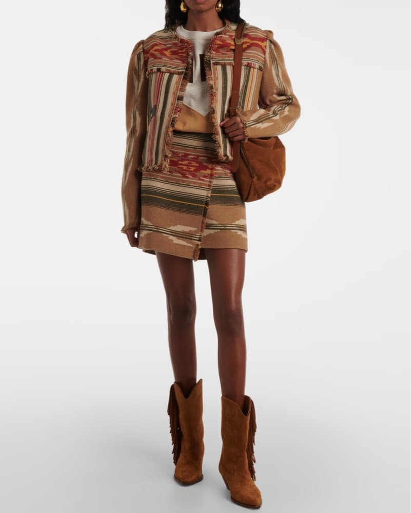 Isabel Marant Adelaide Western Skirt - Image 2