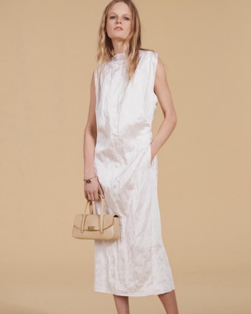 Zara Collection White Midi Dress - Image 1