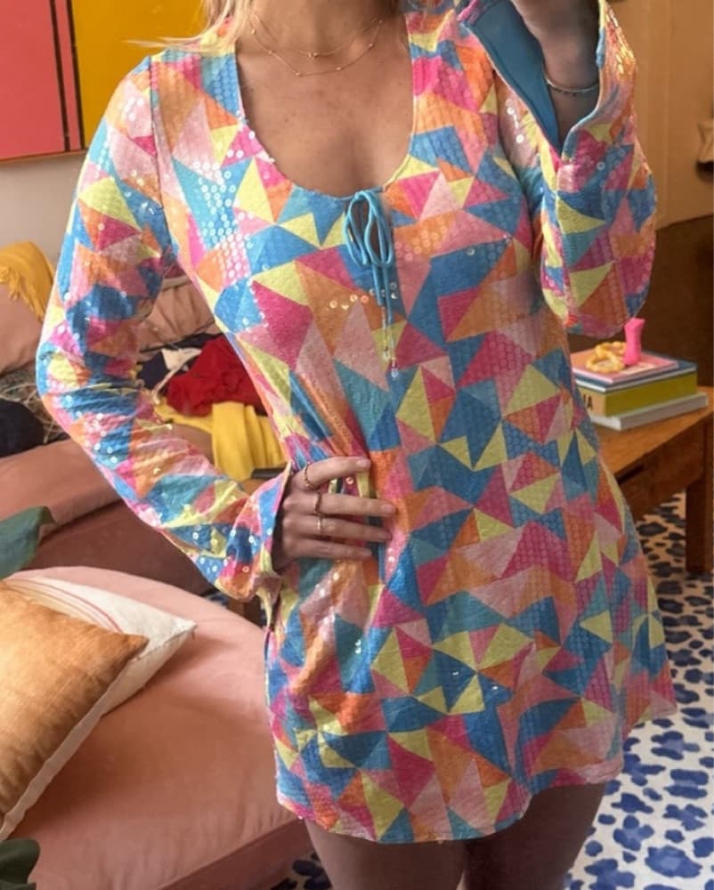 Show Me Your Mumu Geometric Print Dress - Image 2