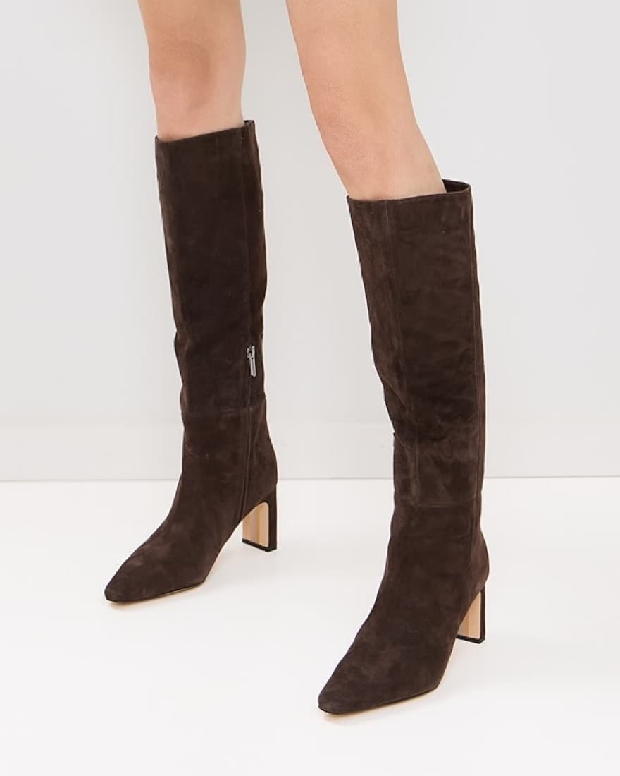 Sam Edelman Sylvia Wide Calf Boots - Image 1