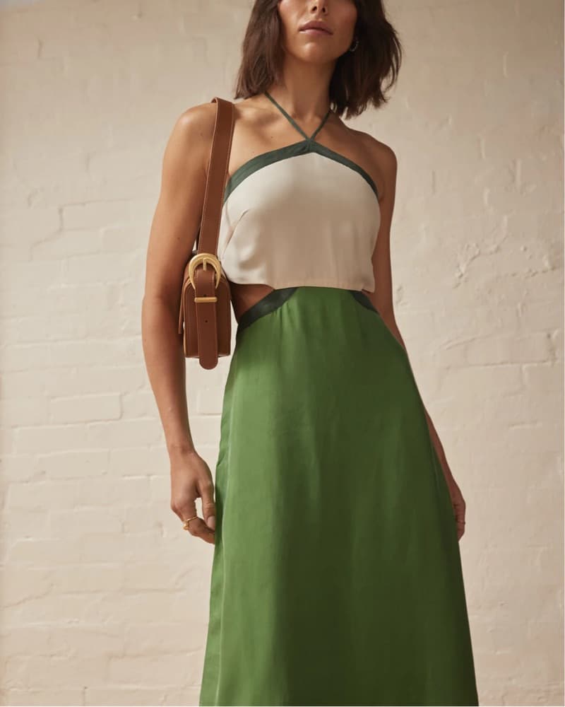 Sancia Green Sundress - Image 4