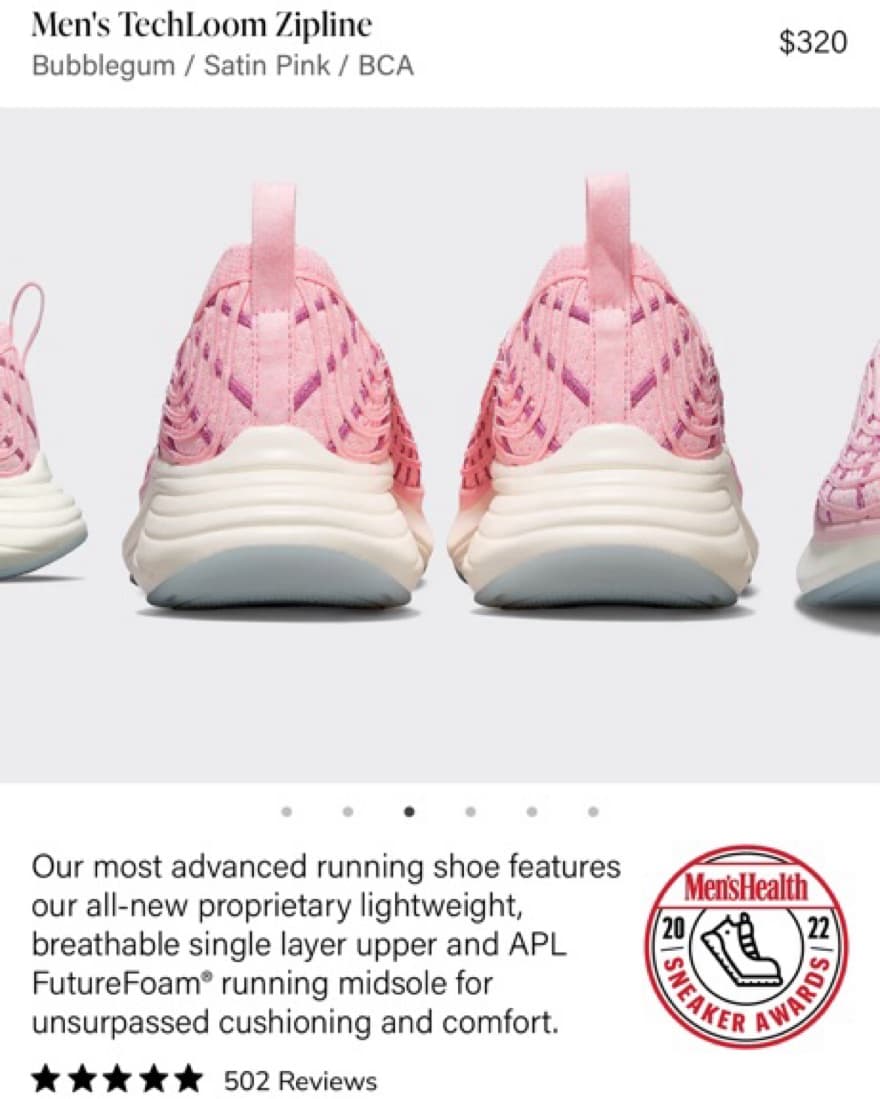 Techloom Zipline Satin Pink - Image 3