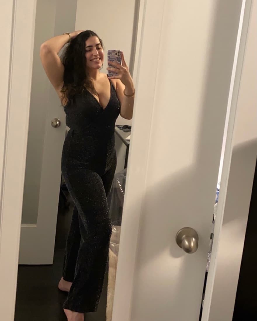 Glitter Black Jumpsuit - Image 3