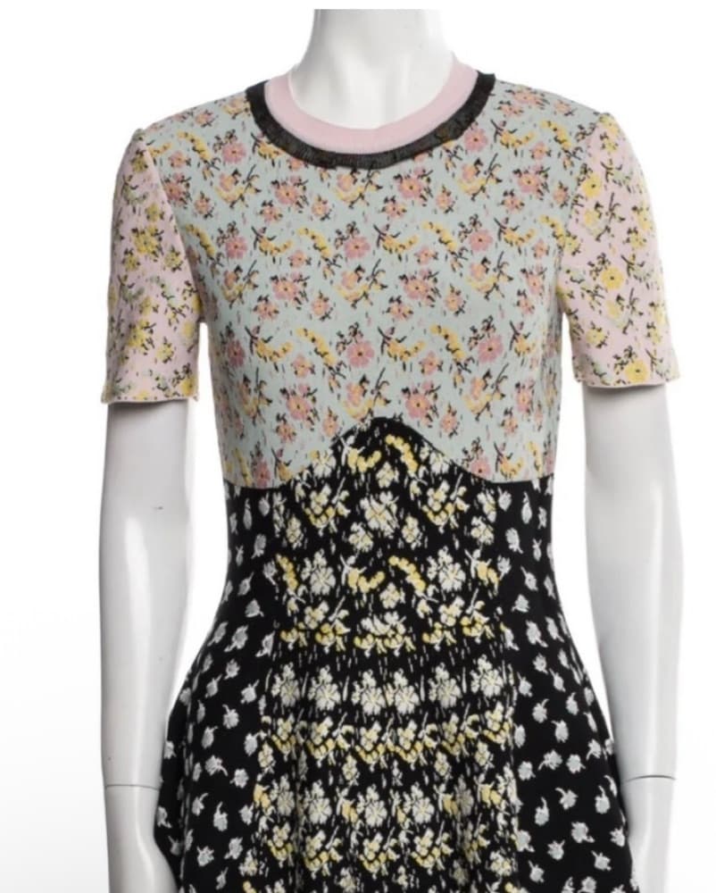 Alexander McQueen floral print mini - Image 1
