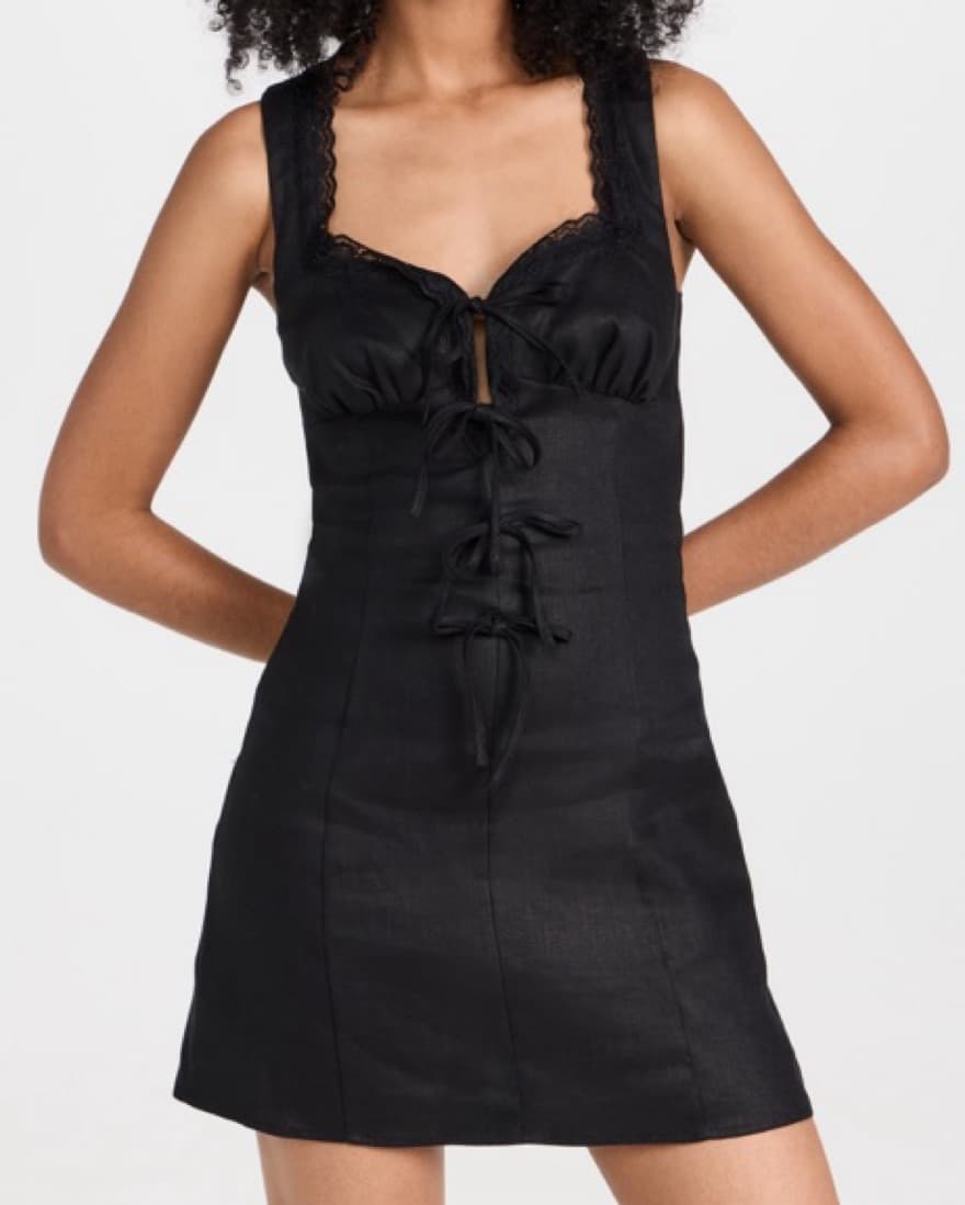 Reformation Reia Linen Dress - Image 1