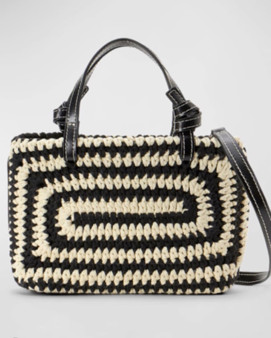 STAUD Crochet Ria Bag In Swirl - Image 2