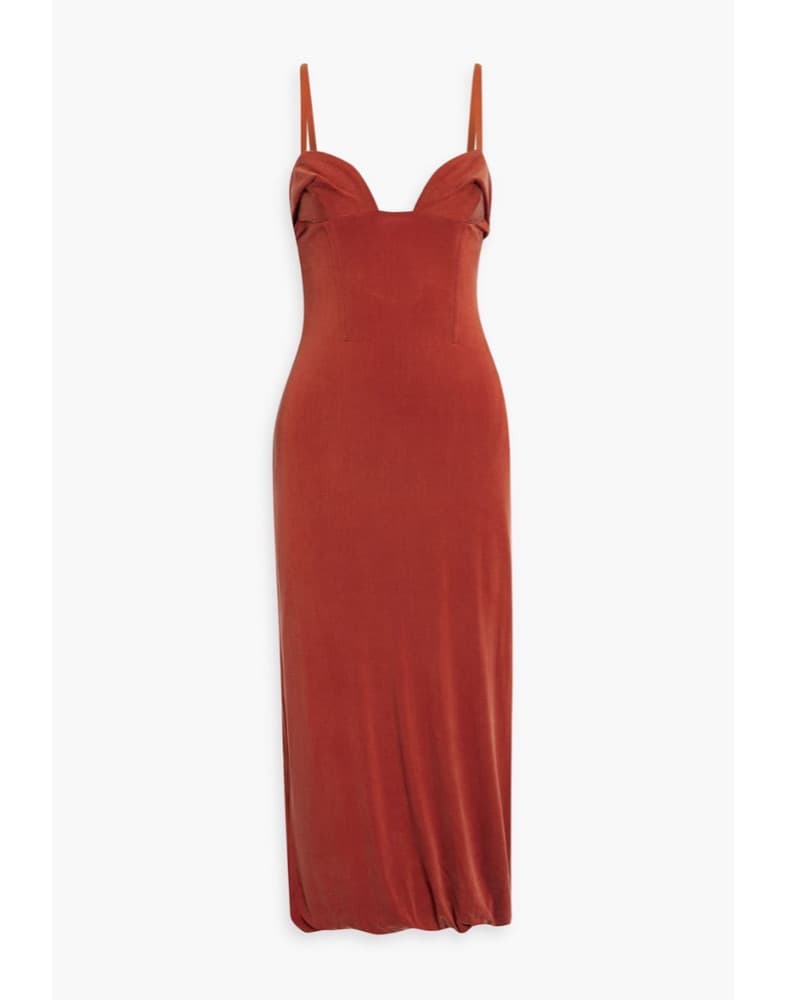 Jacquemus Praia Cupro Dress  - Image 3