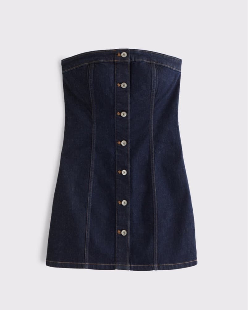 Abercrombie And Fitch Denim Dress - Image 4