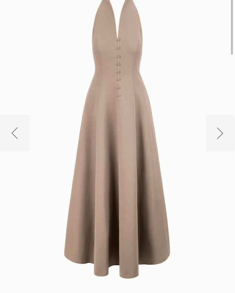 Elegant Halter Neck Maxi Dress - Image 5