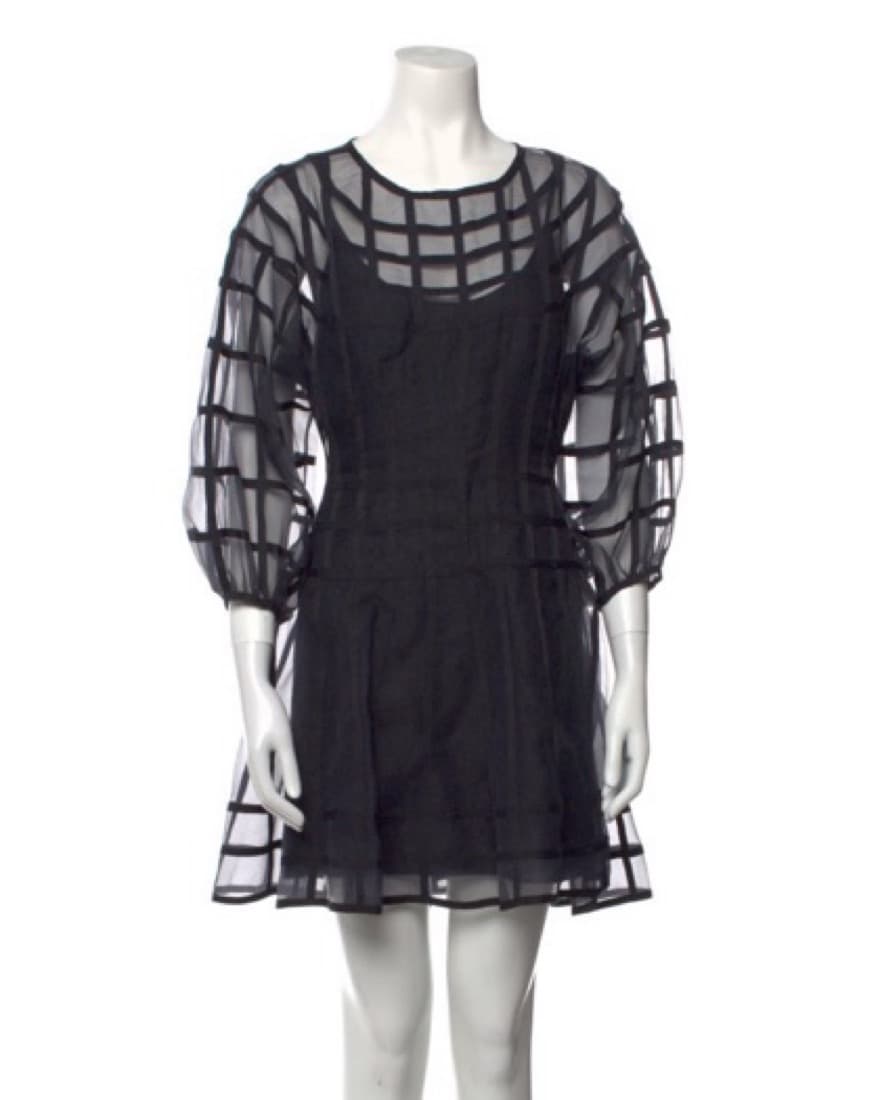 Jonathan Simkhai Black Dress - Image 1