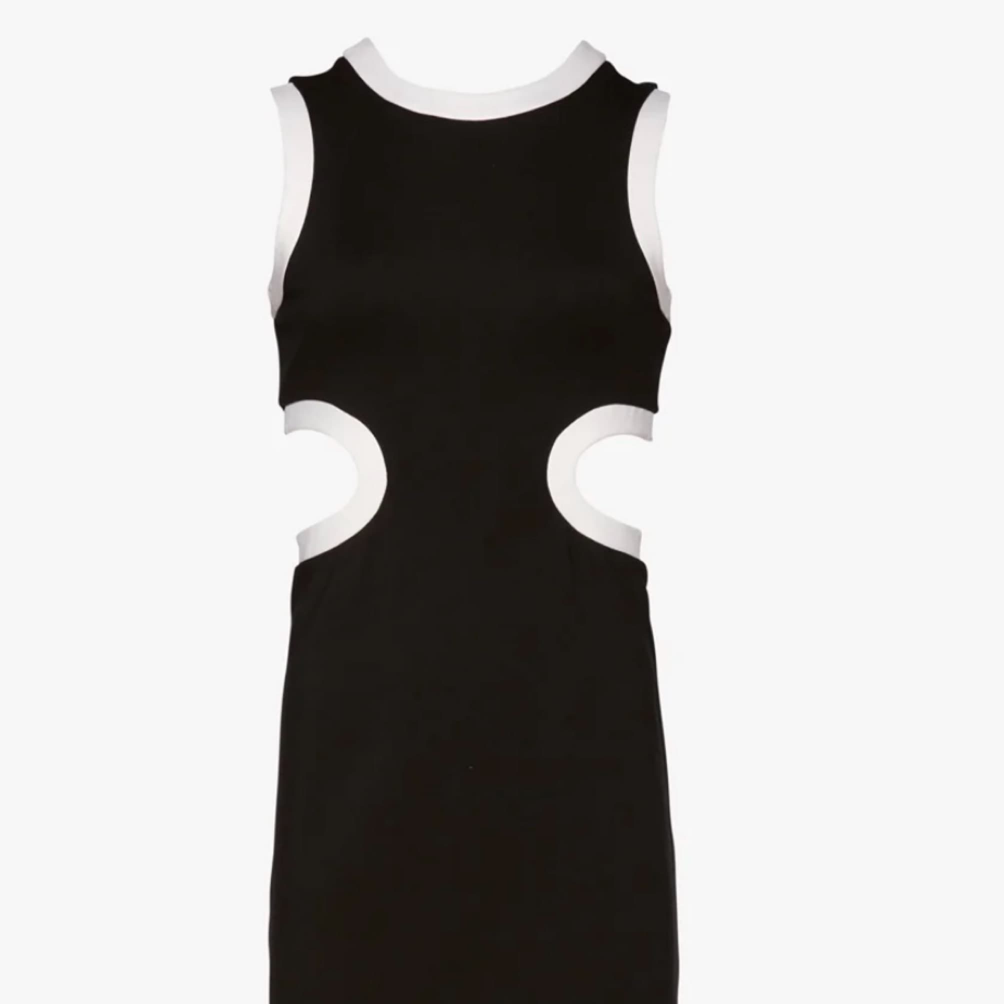 Staud Dress Black and White - Image 5