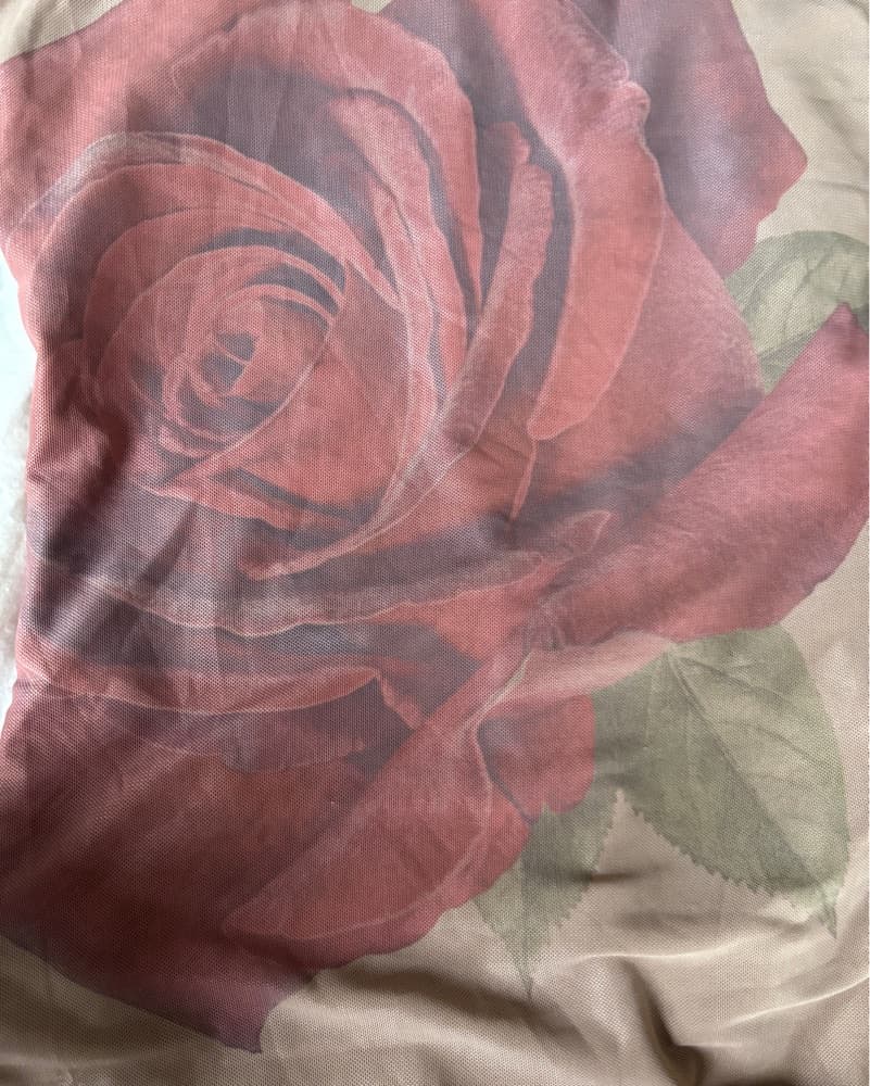 Tiger Mist Rose Print Halter Dress - Image 4