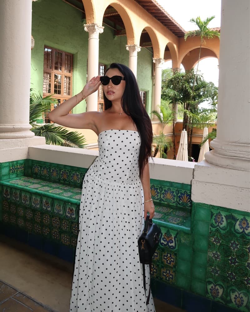 Revolve More To Come Polka Dot Dress - Image 3