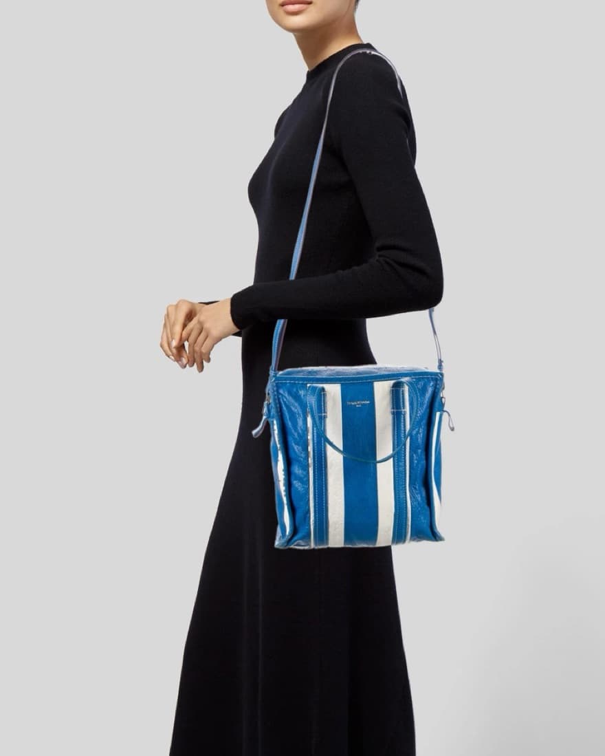 Balenciaga Bazar XS Leather Tote Bag - Image 2