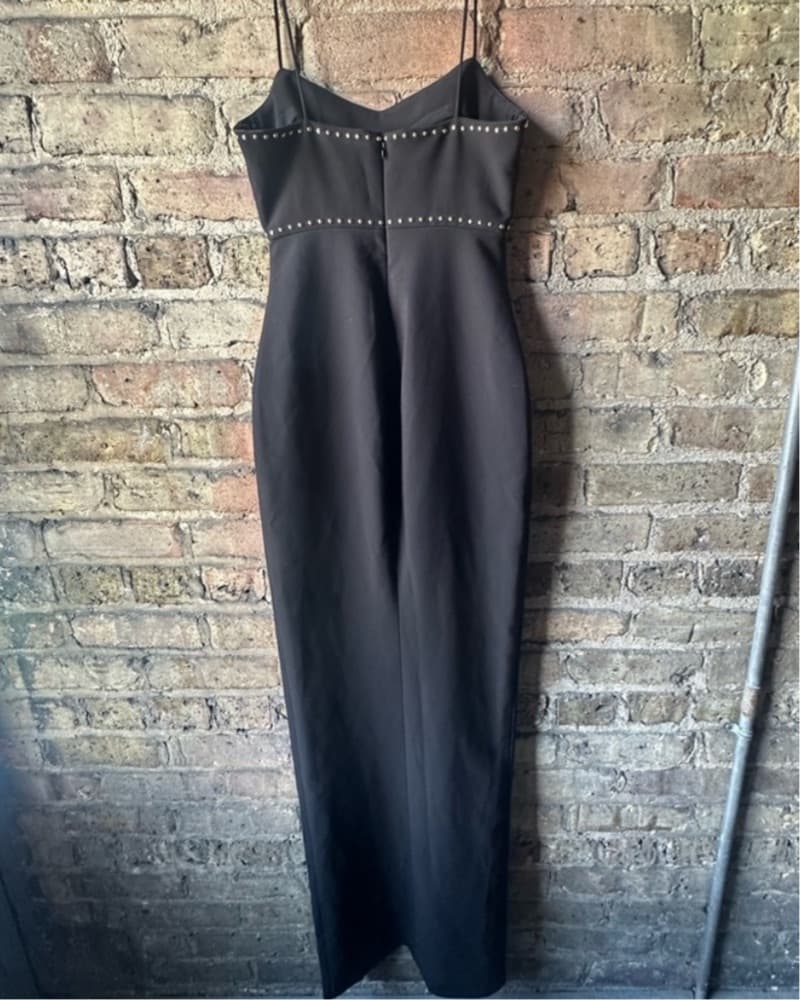 Likely Charlene Black Studded Maxi Dress - Image 4
