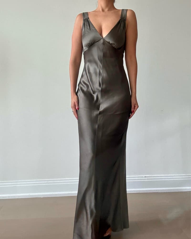 Banana Republic Silk Sling Dress  - Image 1