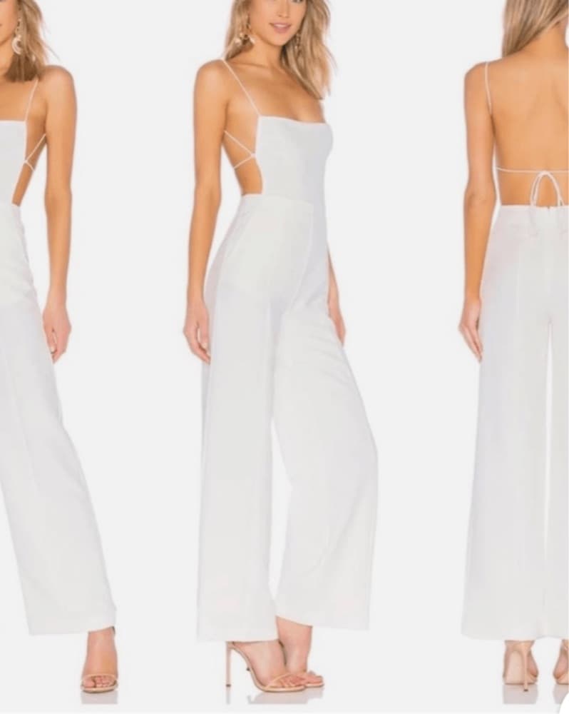 NBD Prosecco White Jumpsuit  - Image 3