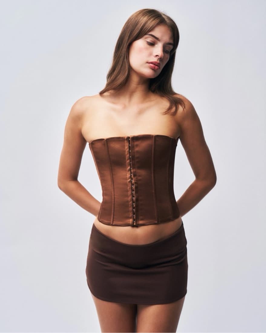 GUIZIO MICRO MINI STRETCH SKIRT - Image 3