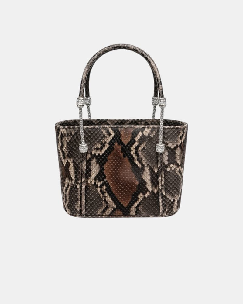 *VINTAGE* Judith Leiber Snake Print Bag - Image 1