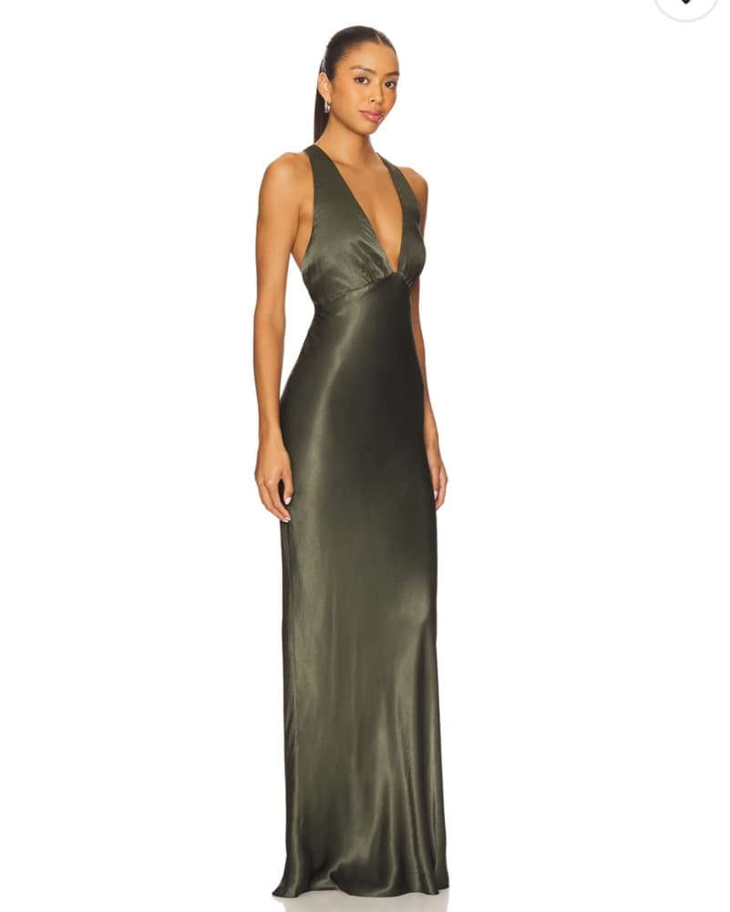 Shona Joy La Lune Plunged Gown - Image 3
