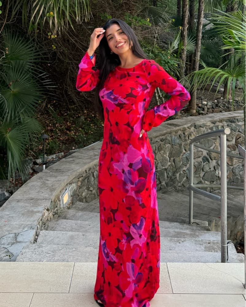 rumoured long sleeve maxi dress - Image 4