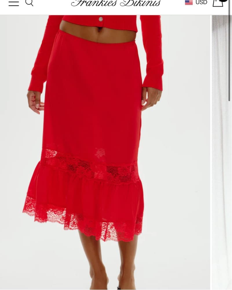 Frankies Bikinis Skirt  - Image 1