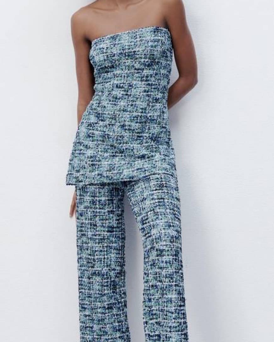 ZARA Knit Tweed Set  - Image 1