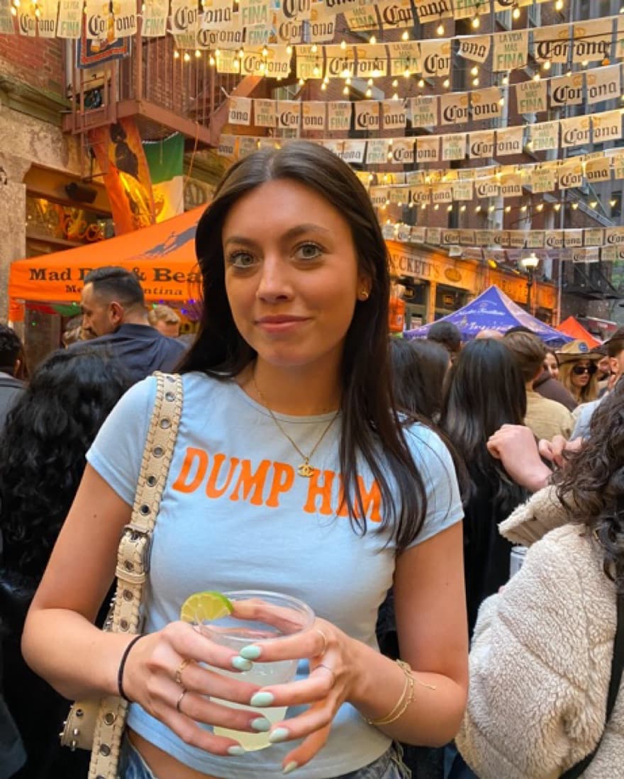 DUMP HIM shirt - Image 2