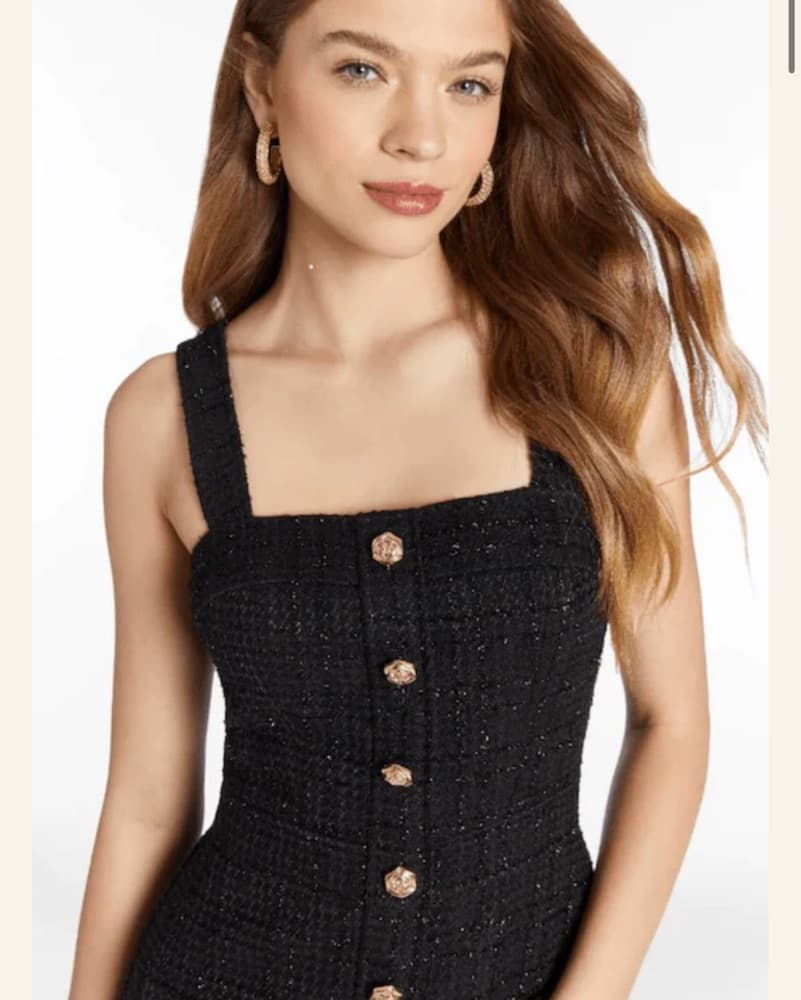 Amanda Uprichard Archie Tweed Dress  - Image 3