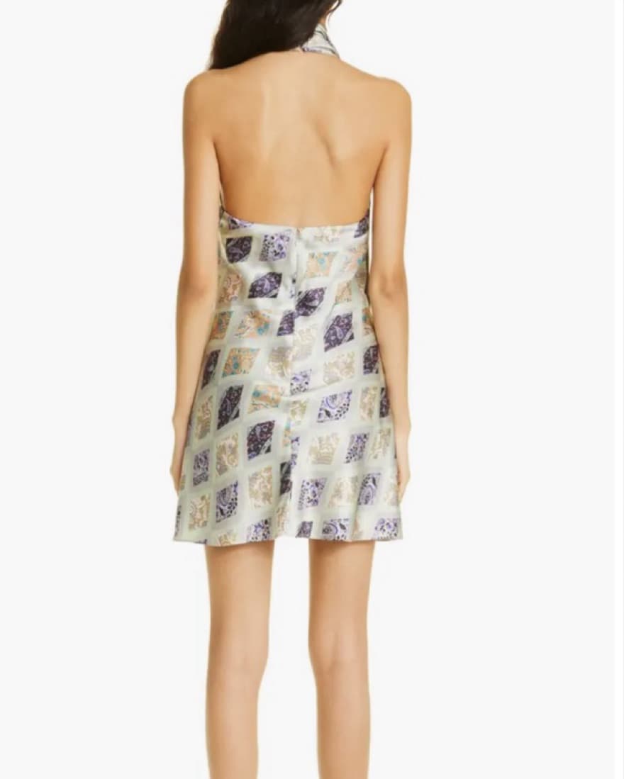 Cinq A Sept Dinah Silk Dress - Image 3