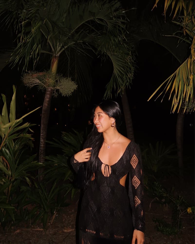  Love & Lemons Black Fringe Dress  - Image 2